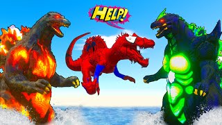 Rescue SUPERHEROES HULK Family & SPIDERMAN, SUPERMAN : Rescue Godzilla & KONG The New Empire