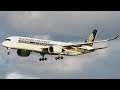 Plane Spotting (day and night) at Rome Fiumicino Int'l Airport - Sept 2017 - A350, B787, B748, B777