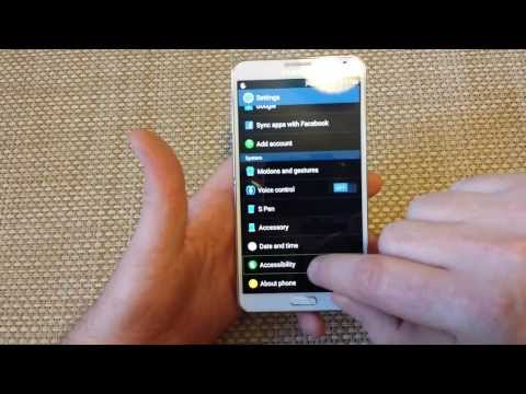 Android How to turn Talkback OFF Droid Samsung Galaxy Note 3 S4 Note 2 Motorola HTC scroll navigate