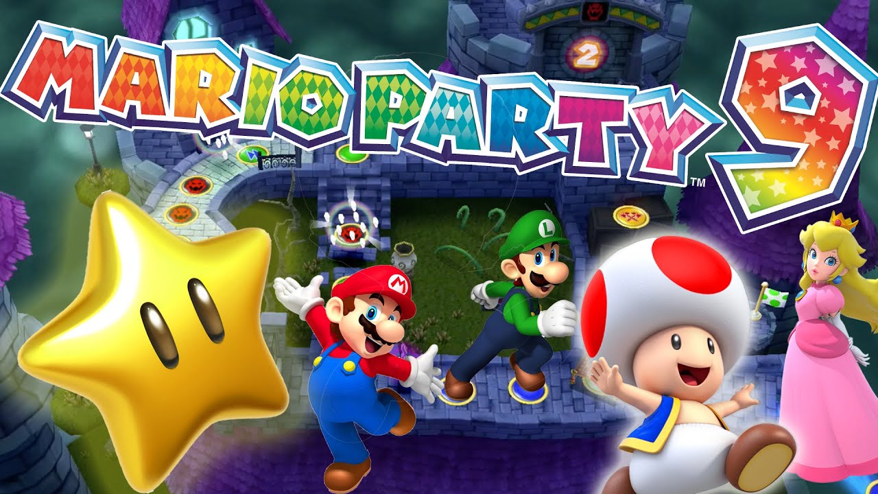 Mario Party 9 Boo's Horror Castle – 4 players