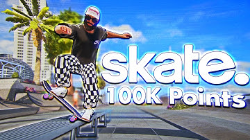 NEW skate. First 100K Points!