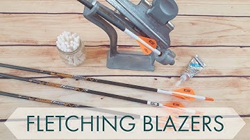 How To: Wrap Arrows/Fletch Blazer Vanes