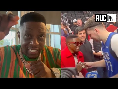 "I Asked Kyrie All Night" Boosie Fought Hard To Get Luka Doncic 73pt Game Jersey 😂