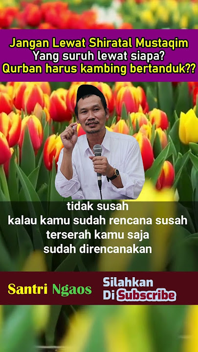 kita tidak perlu membayangkan lewat siratal mustakim || Ngaji gus baha jembatan sirotol mustaqim
