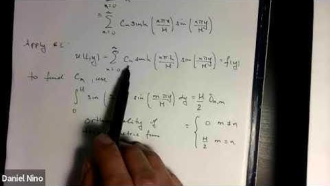 9.5 Separation of variables Part III:  Building up solution to PDE via superposition