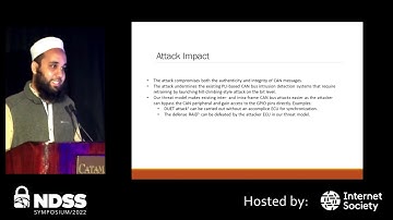 NDSS 2022 AutoSec - Physical Layer Data Manipulation Attacks on the CAN Bus