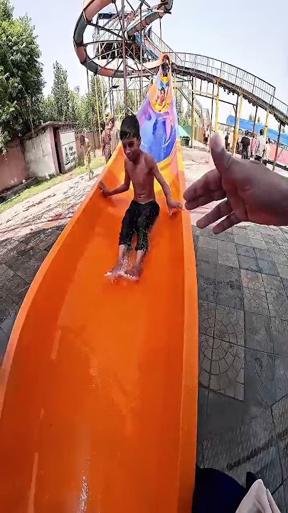 Bella ciao playground parkour water slide POV