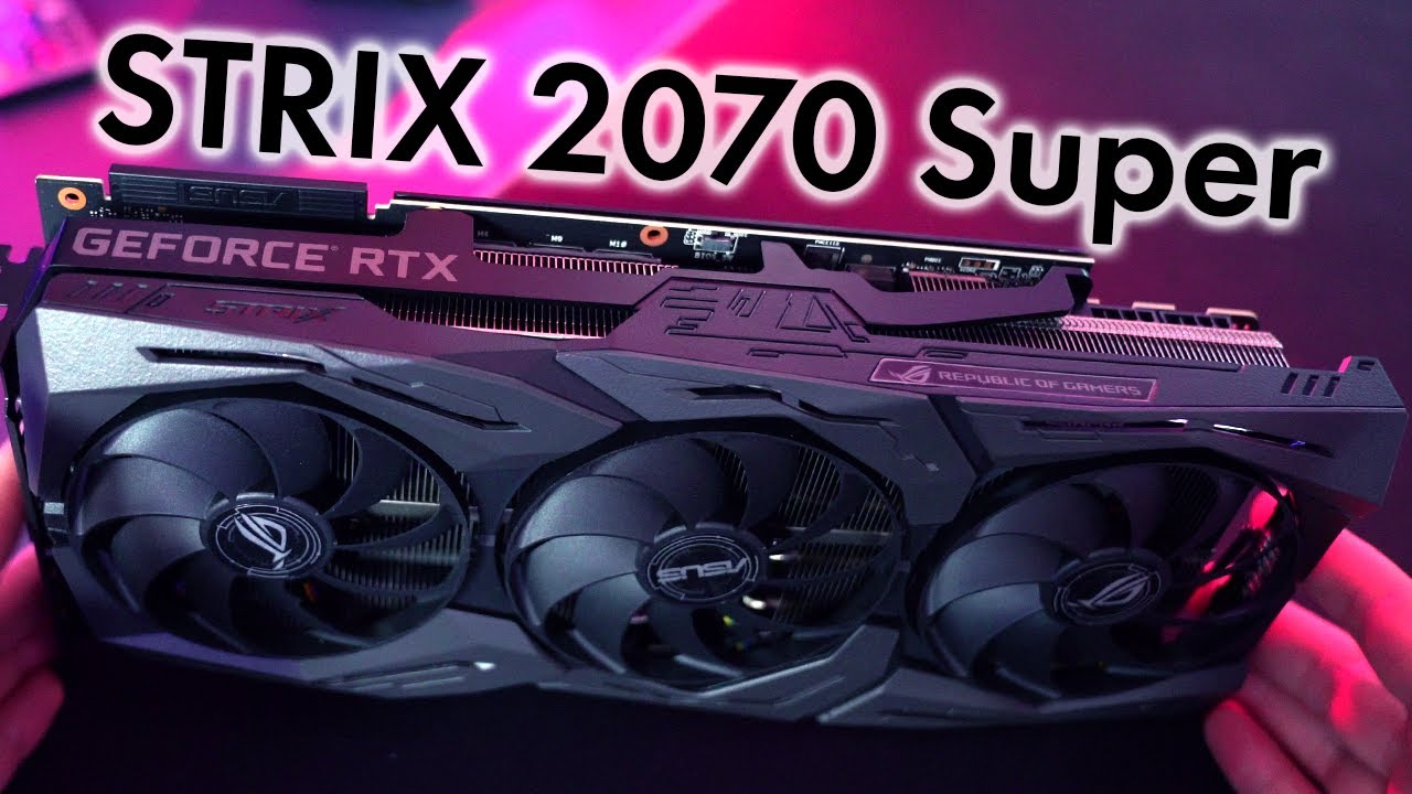 Asus ROG Strix NVIDIA 2070 Super | 1st 🤗 -