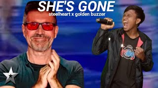 Golden Buzzer: The judges cried hearing the song Steelheart with an extraordinary voice on the world