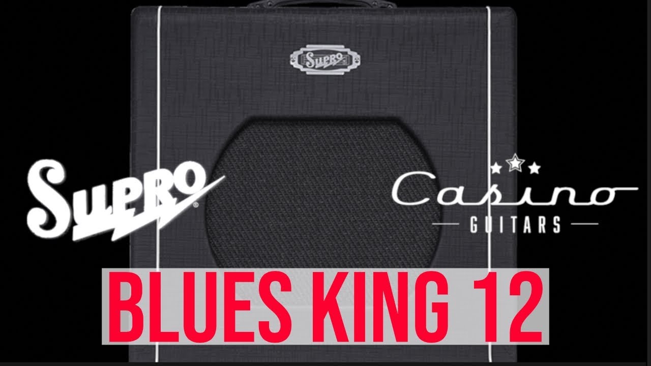 The Fender Blues Jr Killer THE 15 WATT SUPRO BLUES KING 12 Demo and