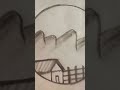 how to draw a easy scenery #pencil #pencil colour #drawing #art#shorts#drawing #youtubeshorts