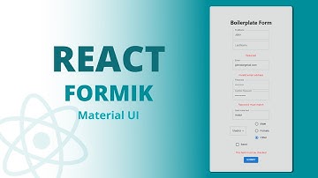React Form validations with Formik and Yup