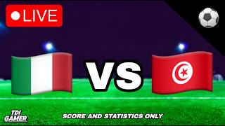 🔴Italy U18 - Tunisia U21 / Mediterranean Games - Semi Final