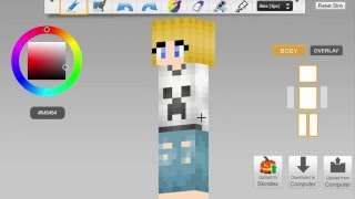 Tomboy Girl Minecraft Skin Speed Paint