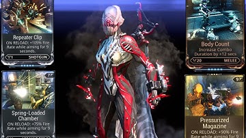 WARFRAME  : Angst Acolyte  | All 4 mod drops | February Event 2017