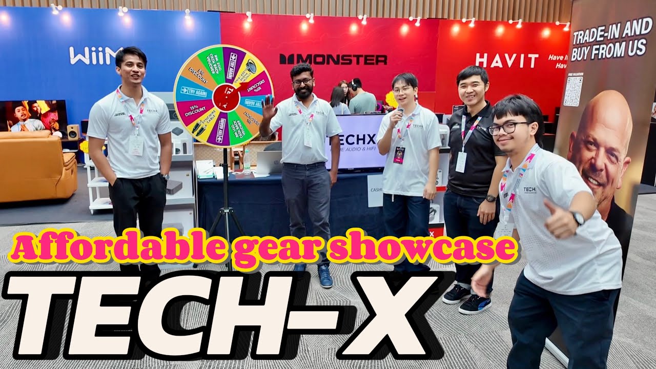 Affordable and New Audiophiles Store at NIAV Show - TECH-X