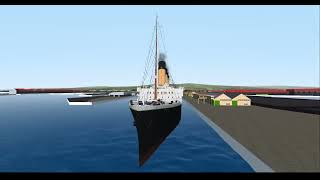 Virtual Sailor 7 RMS Titanic Departing Port of Southampton England