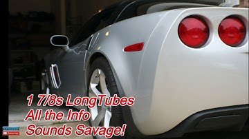 "Thanos" Corvette Headers! 1 7/8s LongTube Install