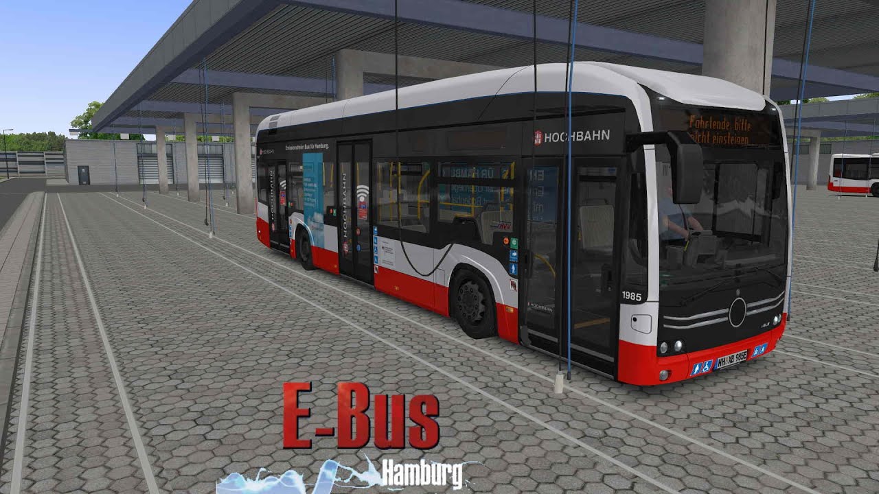 Ônibus elétrico Mercedes-Benz e-Citaro está no jogo Bus Simulator