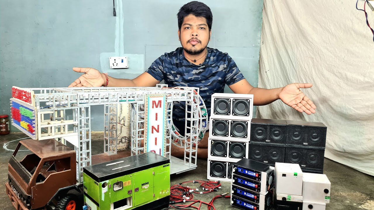 Mini DJ Truck Setup Full Installation video