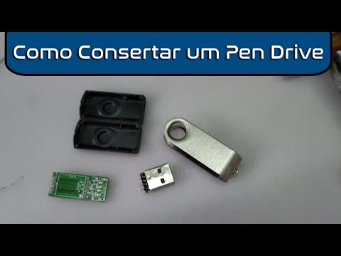 Como consertar um Pen Drive quebrado