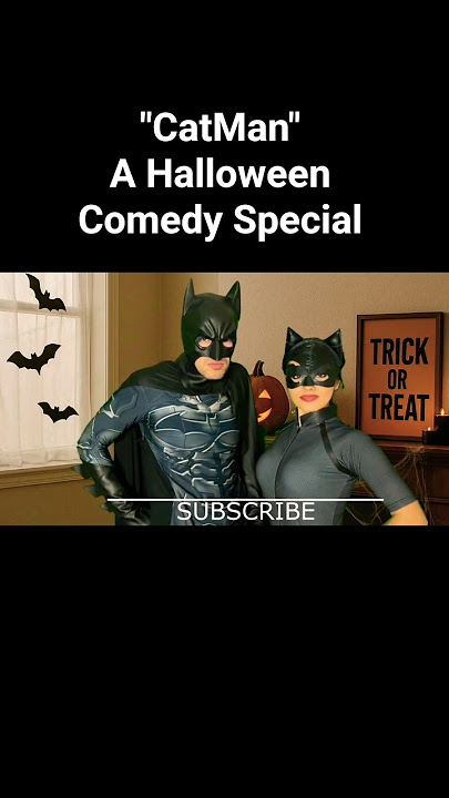 #batman #catwoman #dccomics #cosplay #parody #comedy #comedyskit #halloween #spooky #fun #funny #lol