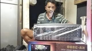 Unboxing Ampli Black Spider Ka 3800 , 1000 Watt X 2, power besar...