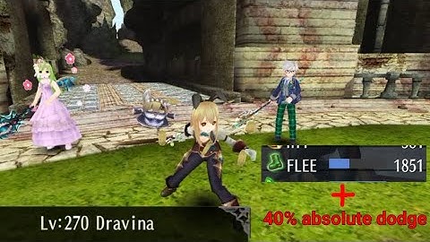 Testing 40% absolute dodge tank vs 8th megiston - Toram Online