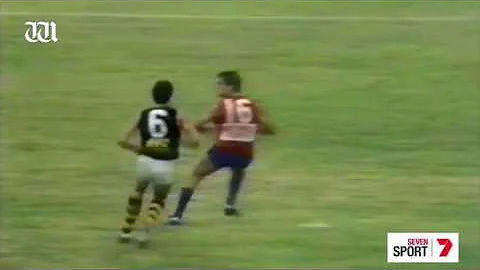WAFL The Michalczyk Bump 1986 West Perth v Claremo...
