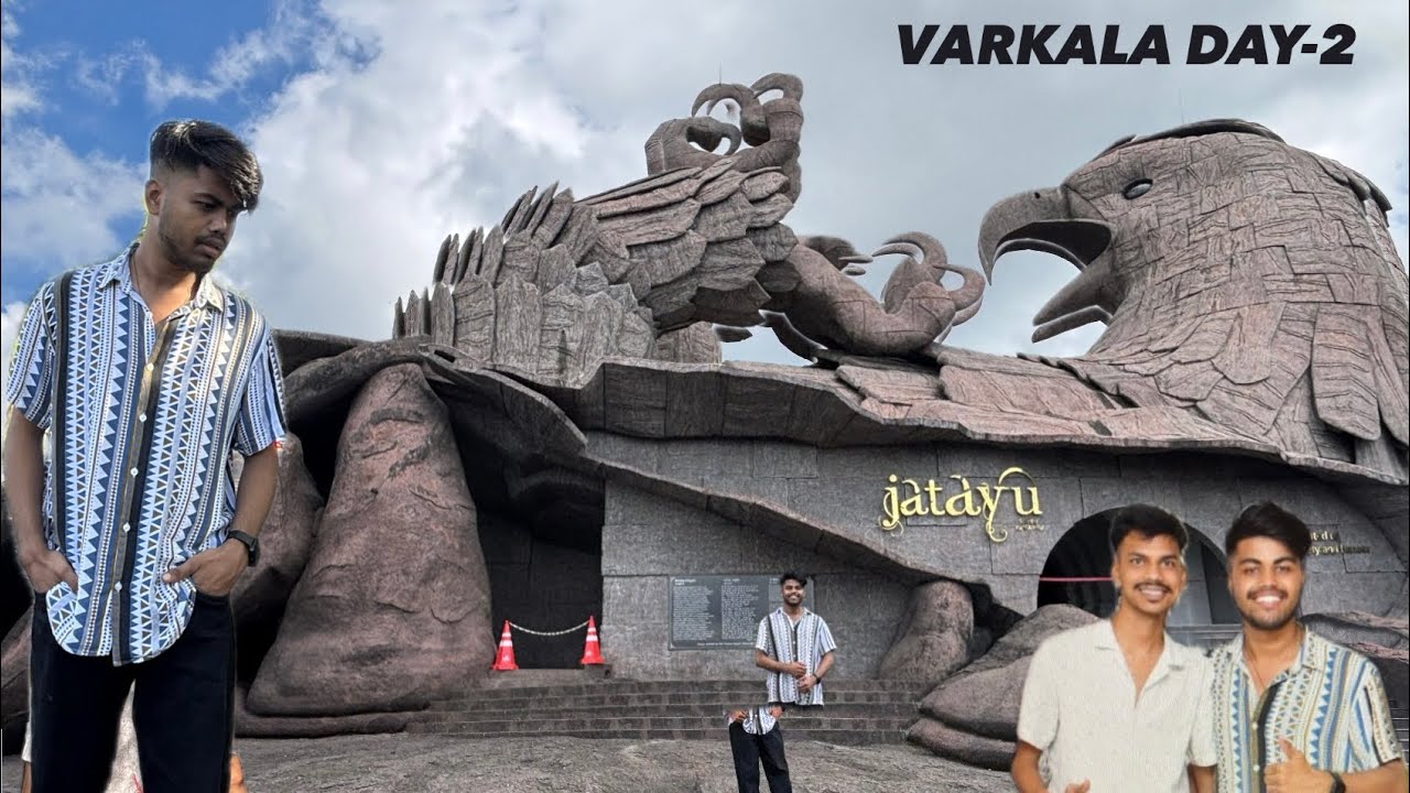 VARKALA DAY 2 | JATAYU EARTH CENTRE | KERALA | #jatayuearthcenter #viral #jatayu #trending #travel 