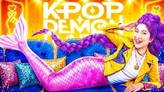Gerçek Rumi Sahte Rumi'ye Karşı! Denizkızı Pinky Kpop Demon Hunters Okuluna Giriyor!