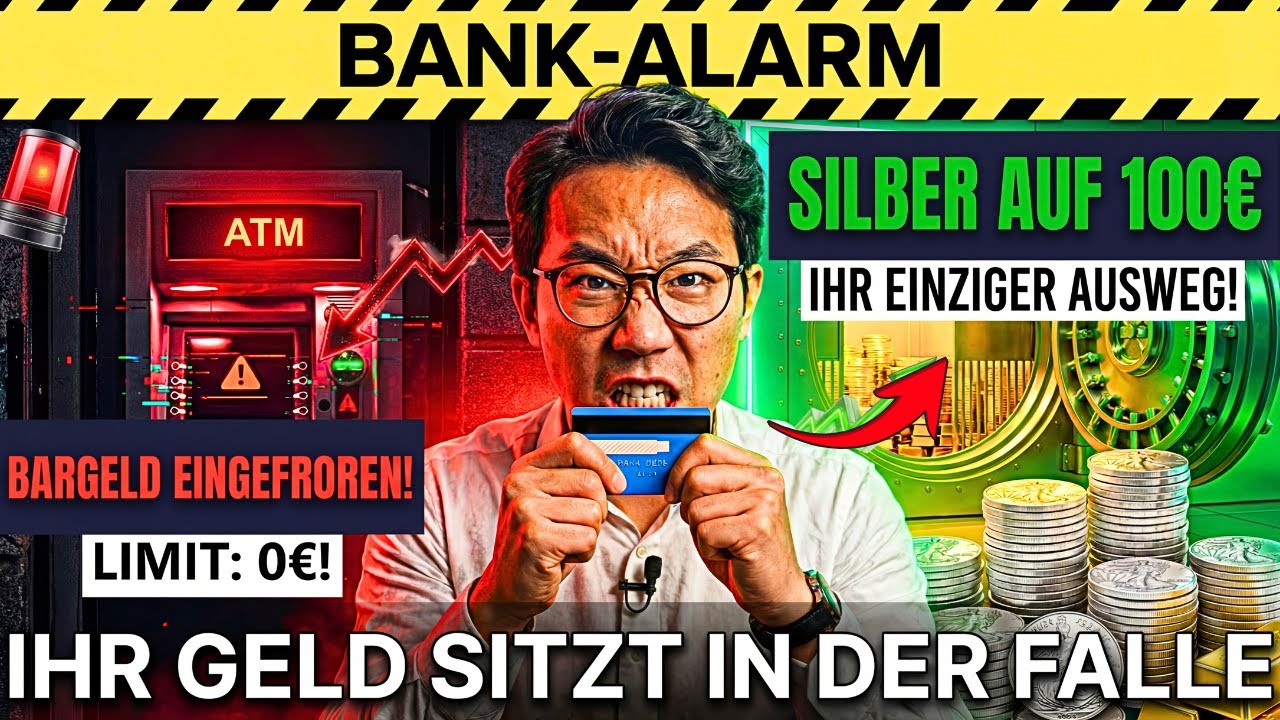 ALARM: Bargeldabhebungen „eingefroren“ & Limits geleakt (Silber auf 100 $)