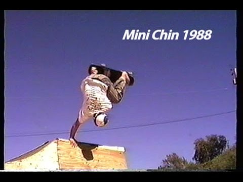 Mini Chin Ramp 1988 - Empty Pools - YouTube