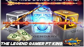 24 #LEGENDARY  & #RARE BOXES OPEN in 8 ball pool |#8_ballpool| #BALLPOOL| 8 BALL POOL| FT KING screenshot 4