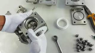 Manual Three Way T/L Type Ball Valve Disassembly Video