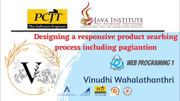 Web Project Task 18 | 1st Year | Java Institute | Vinudhi Wahalathanthri