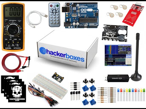 Unboxing HackerBoxes 0000