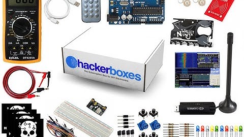 Unboxing HackerBoxes 0000