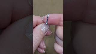 DIY earring findings in a flash—30 seconds is all you need! #shorts
