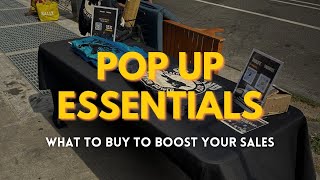 Pop up shop ideas | vendor event ideas | Pop up shop tips for a clothing brand
