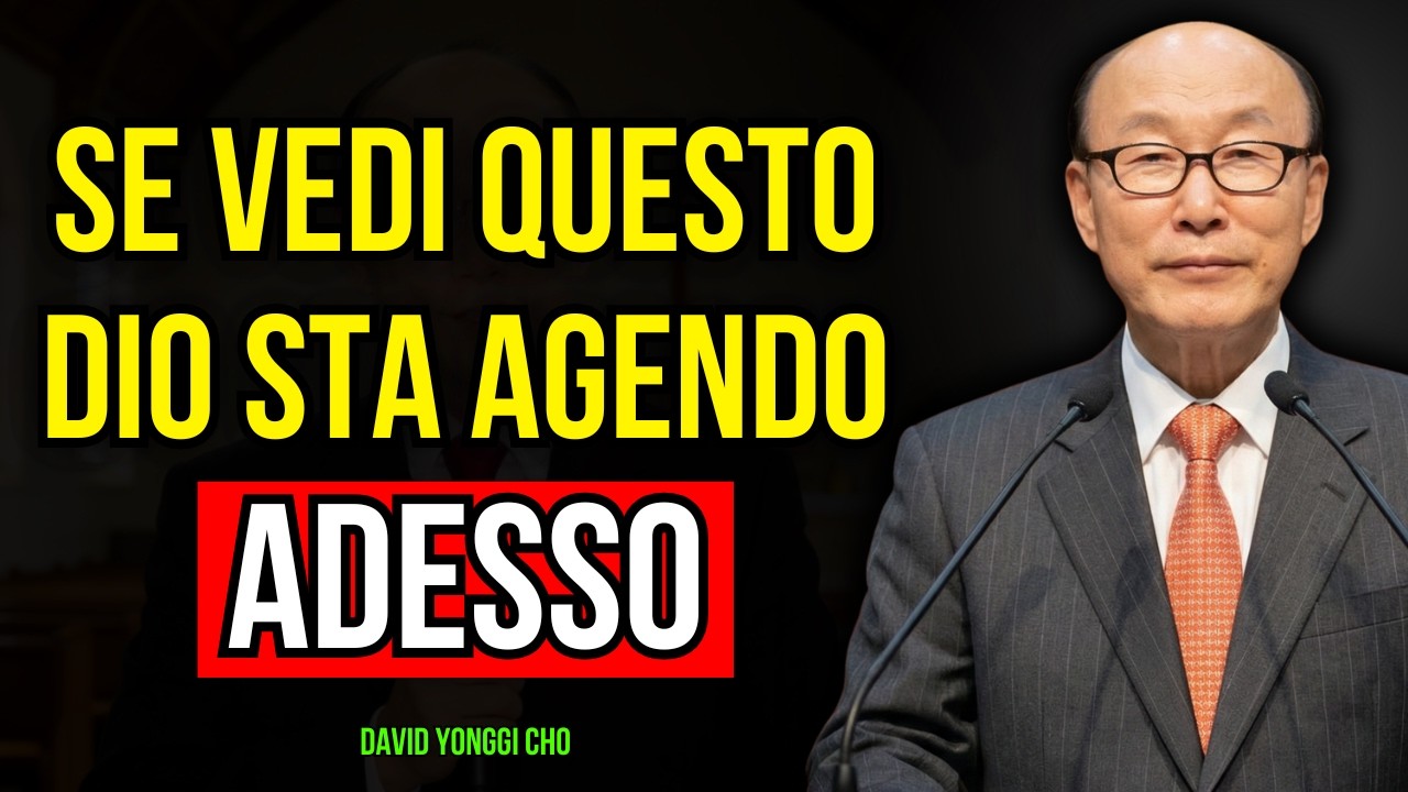 Quando Dio sta per benedire la tua vita — 7 segni potenti della svolta | David Yonggi Cho