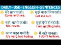 Daily use english sentences      english speaking course  general classes