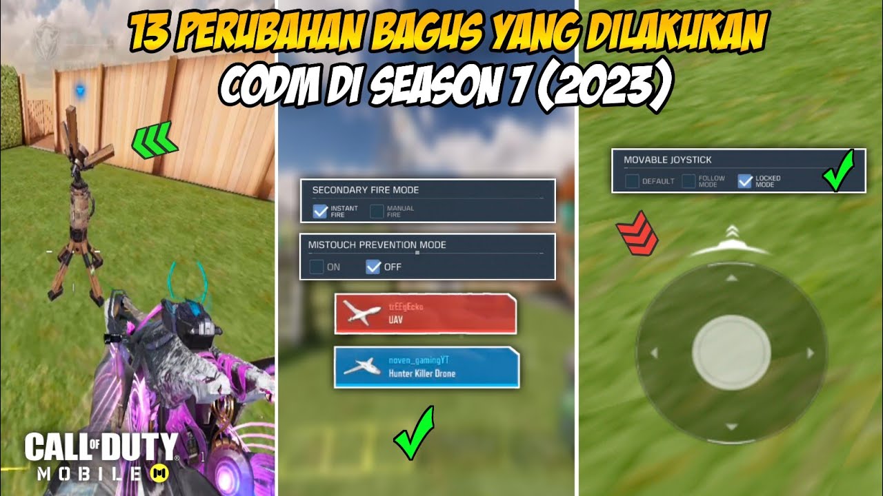 13 perubahan bagus yang dilakukan codm di season 7 (2023) | CODM ...