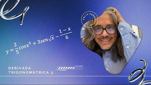 Derivada Trigonométrica 3 con #mathfelix_ Prof. Félix Fernández