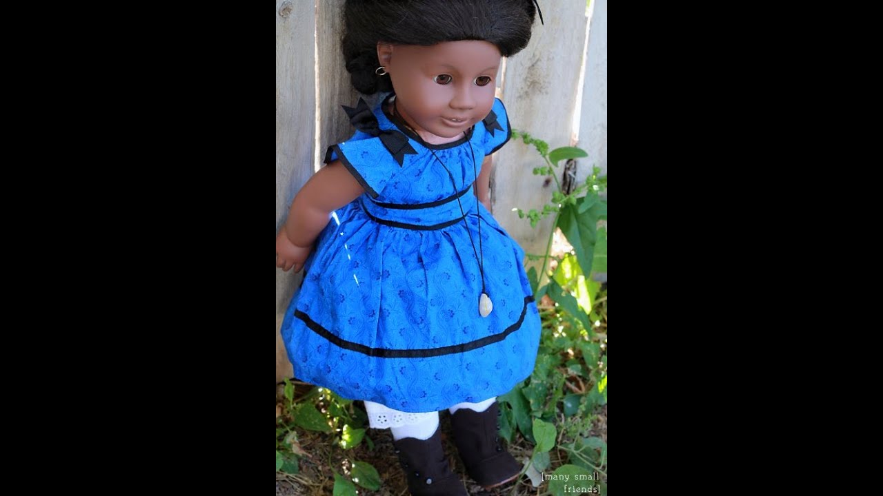 American Girl Video Review Addy's School Outfit, new Meet, and