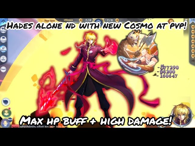 Saint Seiya: Awakening (KOTZ) - Hades Alone ND with New Cosmo at