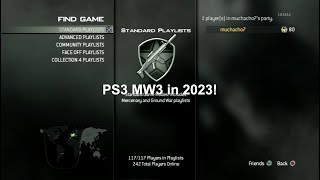 IS PS3 MW3 PLAYABLE in 2023??? - I AM BACK