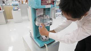 ライトイヤーさん専用　ソウメイ SWAN SI-100E KAKIGORI Japanese Shaved Ice Electric Machine 220