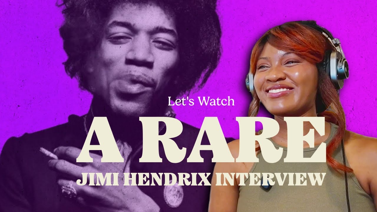Let's watch A Rare Jimi Hendrix Interview from 1967