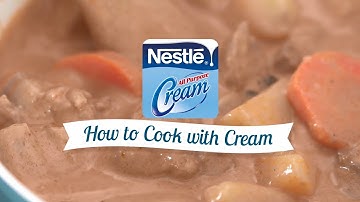 Learn How to Cook with Cream with NESTLÉ® All Purpose Cream